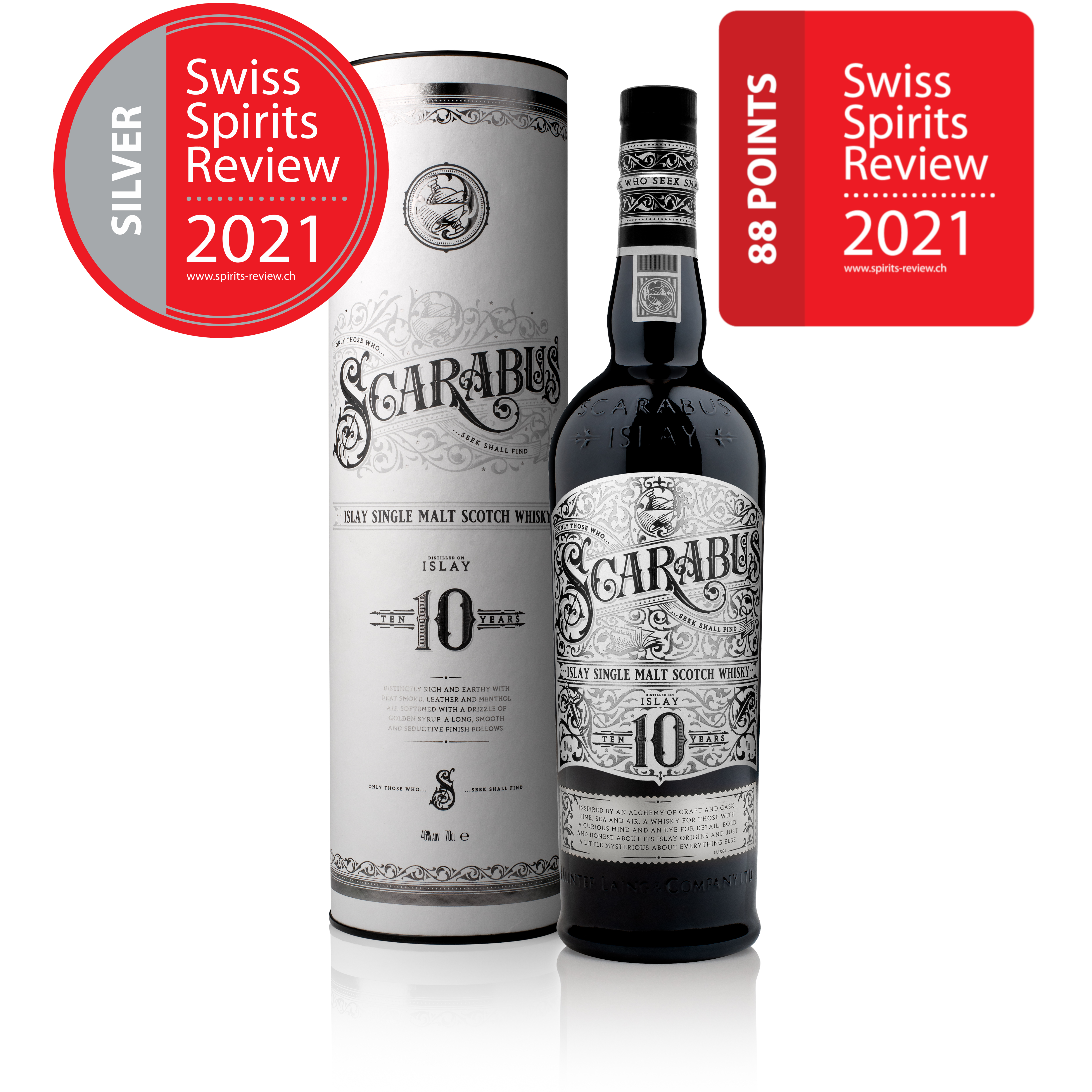 Scarabus 10 Years - Islay Single Malt / 46%