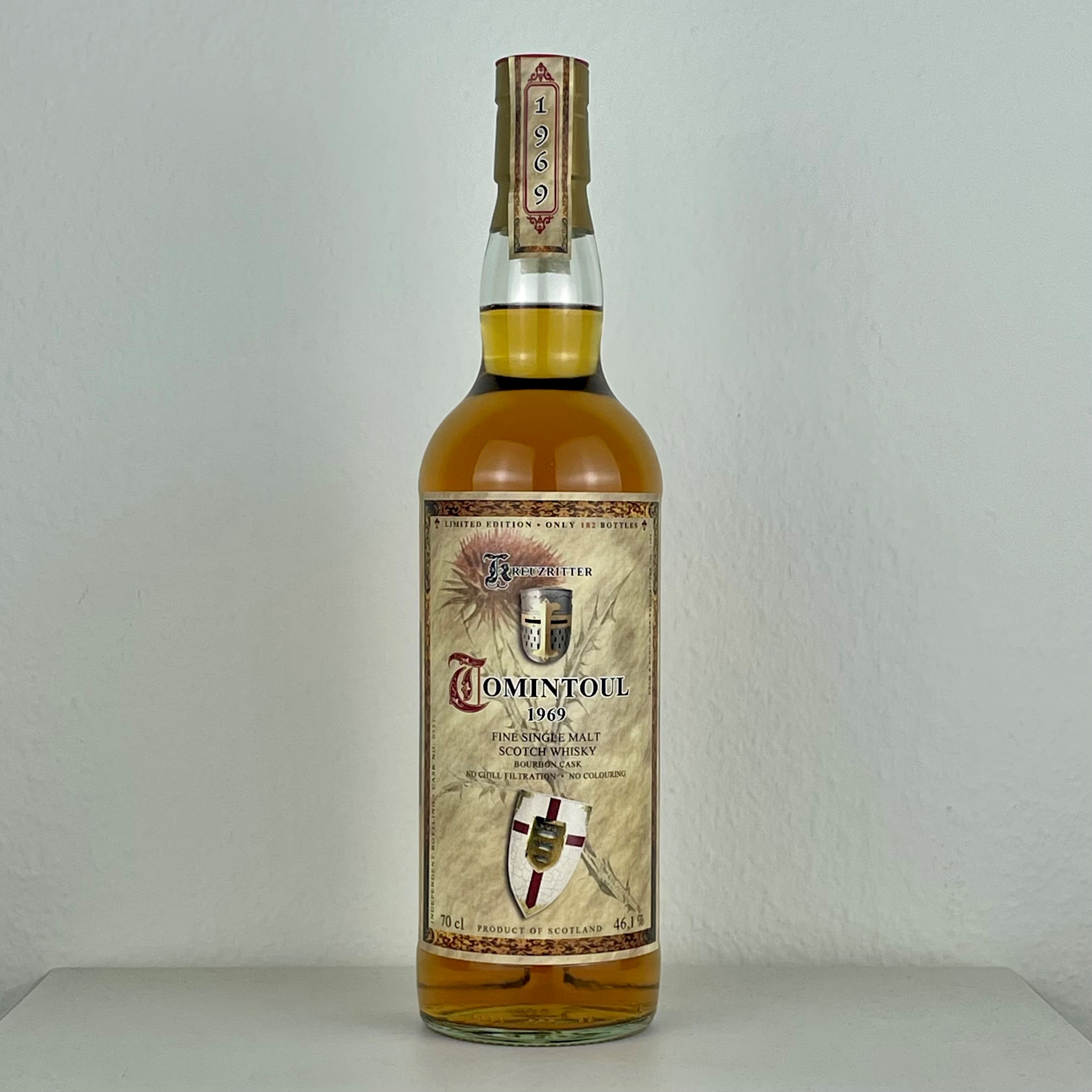 Tomintoul 1969 / Bottled 2012 / Kreuzritter