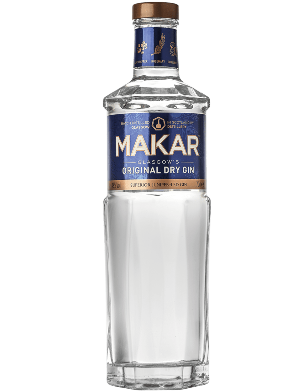 Makar Glasgow's Original Dry Gin 43% / 70cl