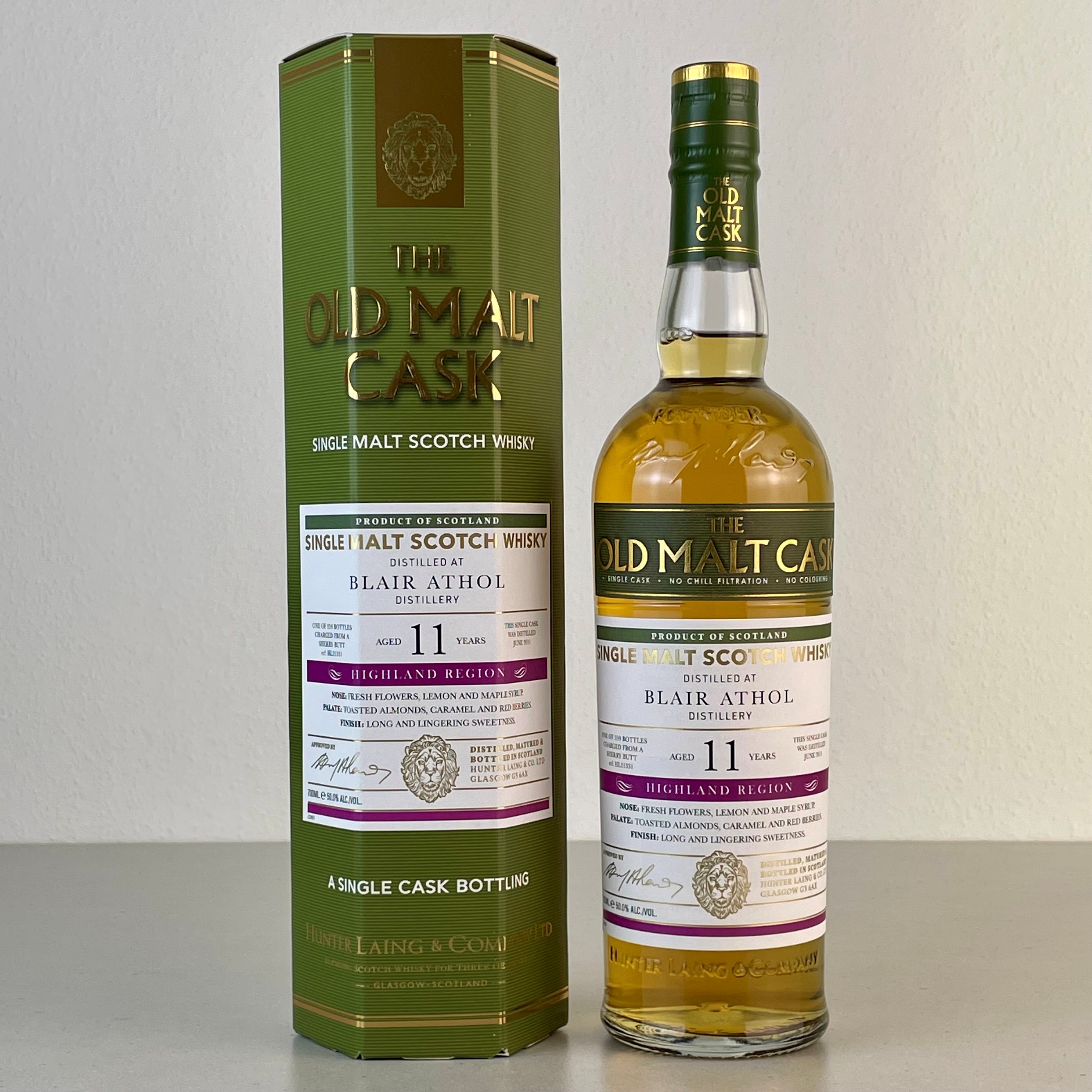 Blair Athol 2011 / 11 Years / Old Malt Cask